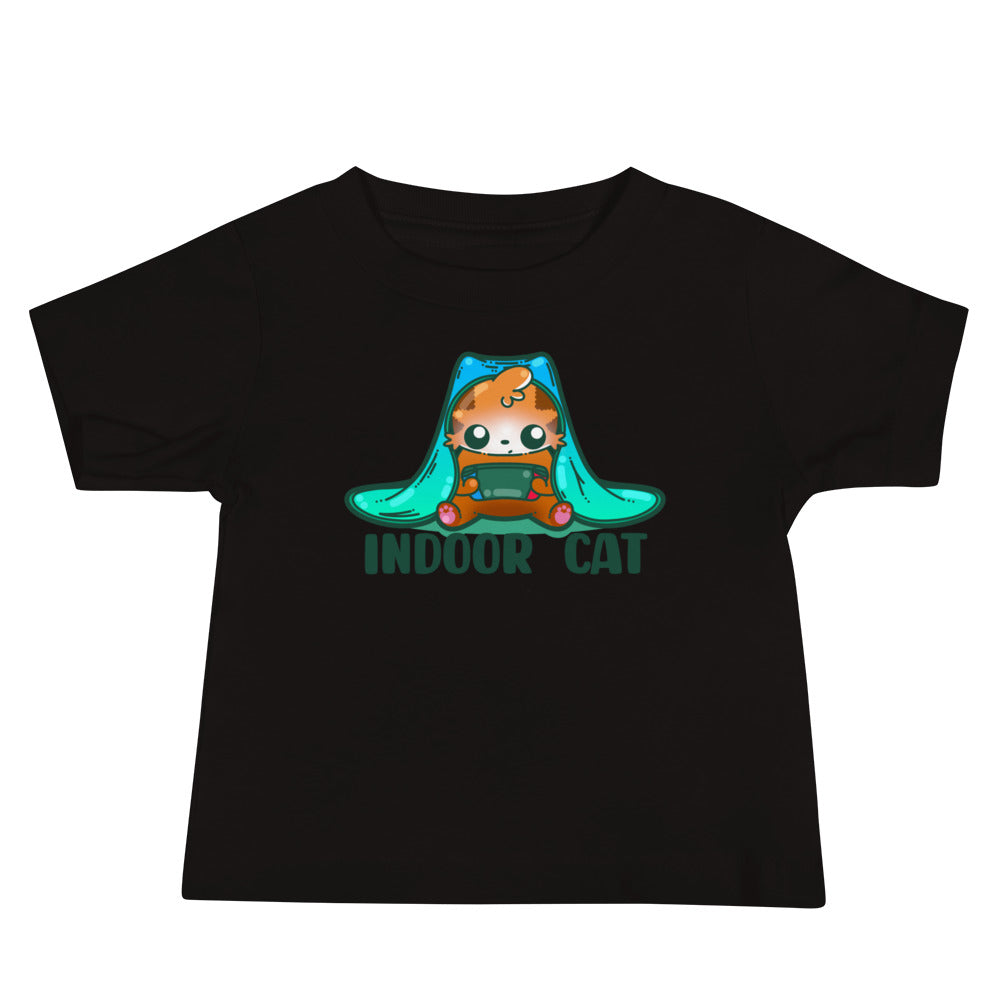 INDOOR CAT - Baby Tee - ChubbleGumLLC