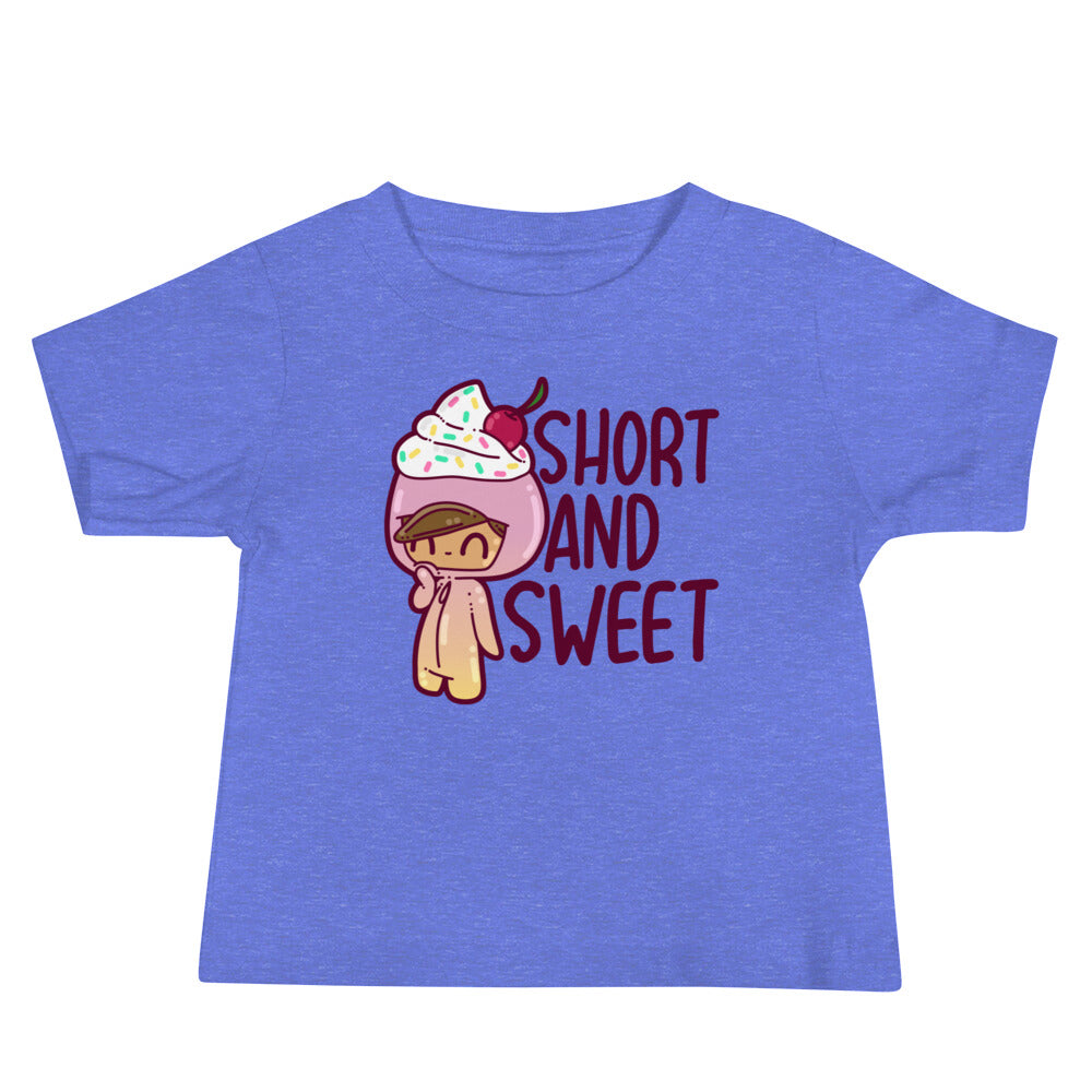 SHORT AND SWEET - Baby Tee - ChubbleGumLLC