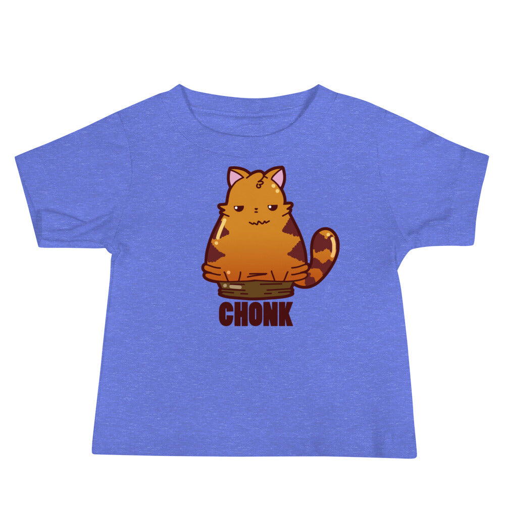 CHONK - Baby Tee - ChubbleGumLLC