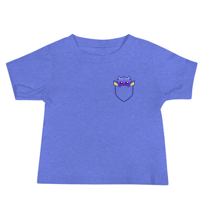 POCKET DRAGON - Baby Tee - ChubbleGumLLC