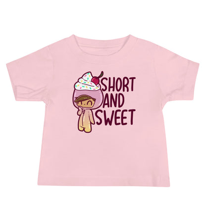 SHORT AND SWEET - Baby Tee - ChubbleGumLLC