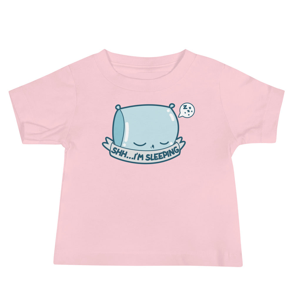 SHH IM SLEEPING - Baby Tee - ChubbleGumLLC