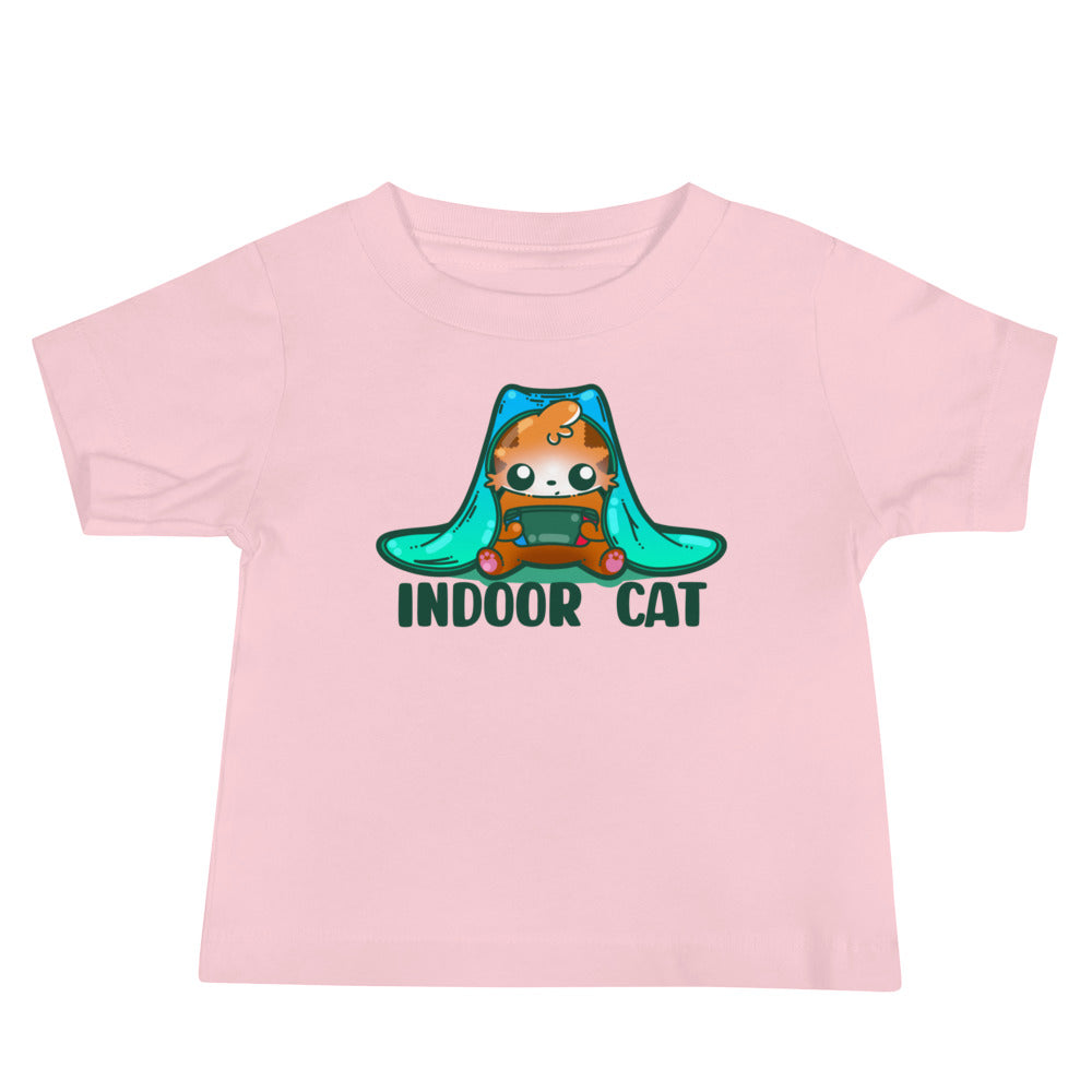 INDOOR CAT - Baby Tee - ChubbleGumLLC