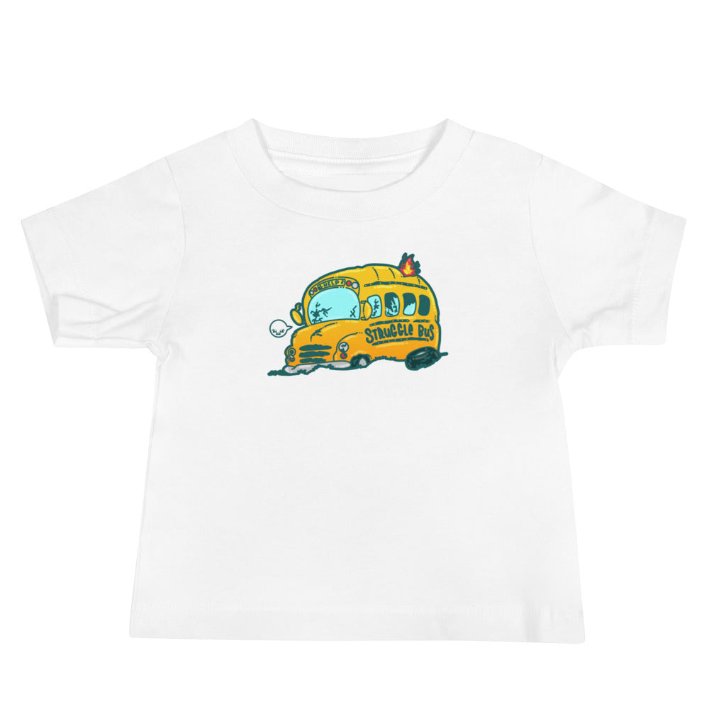 ALL ABOARD THE STRUGGLE BUS - Baby Tee - ChubbleGumLLC