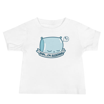 SHH IM SLEEPING - Baby Tee - ChubbleGumLLC