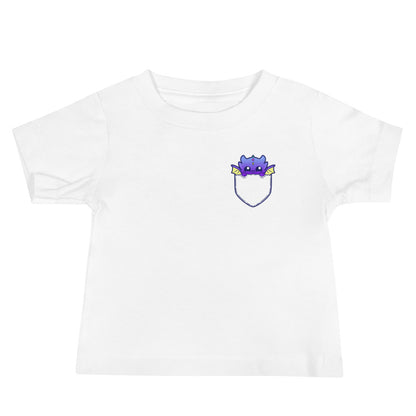 POCKET DRAGON - Baby Tee - ChubbleGumLLC