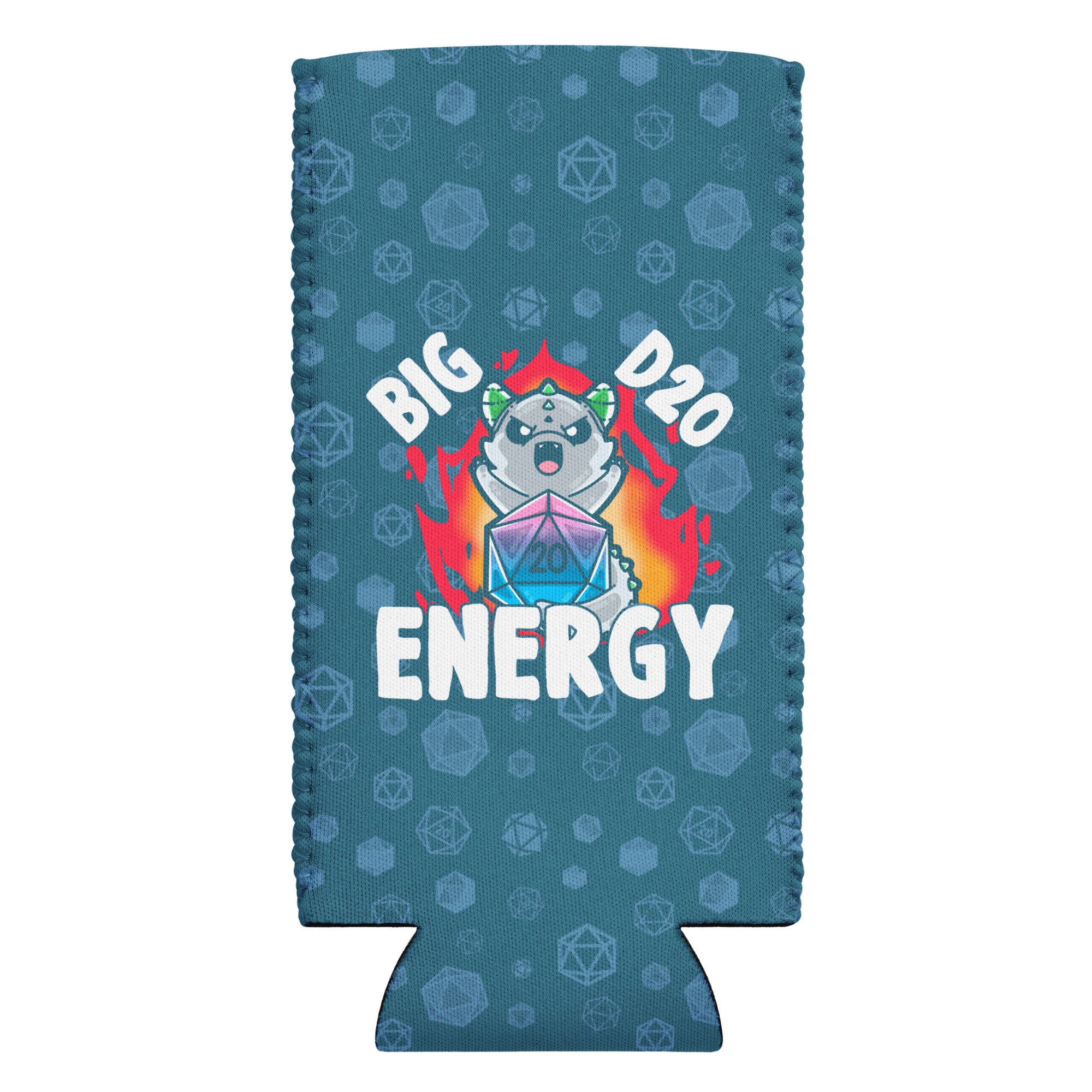 BIG D 20 ENERGY W/BACKGROUND - 12 oz Koozie