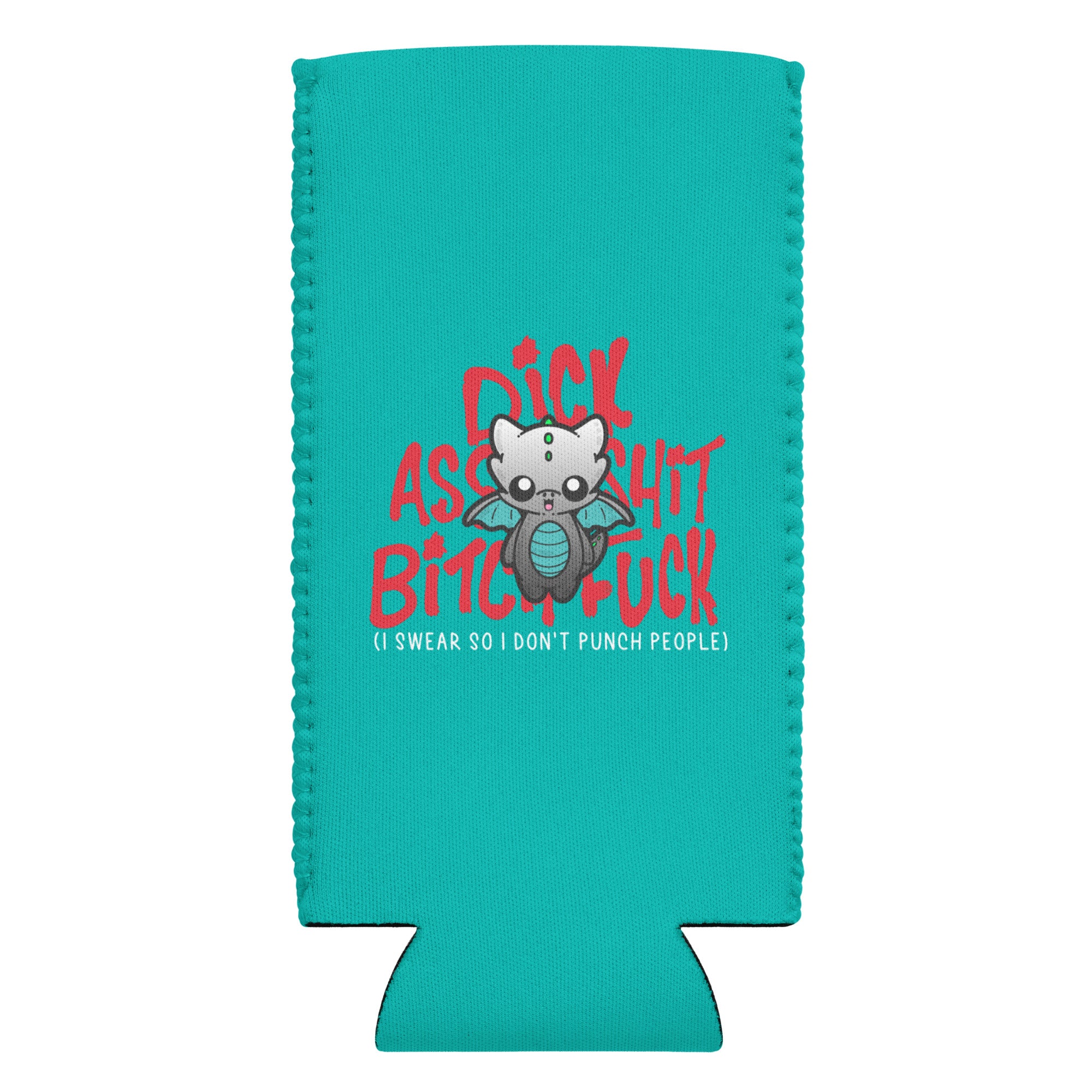 I SWEAR SO I DONT PUNCH PEOPLE - 12 oz Koozie