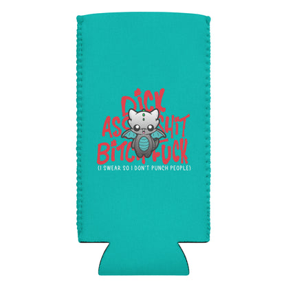 I SWEAR SO I DONT PUNCH PEOPLE - 12 oz Koozie