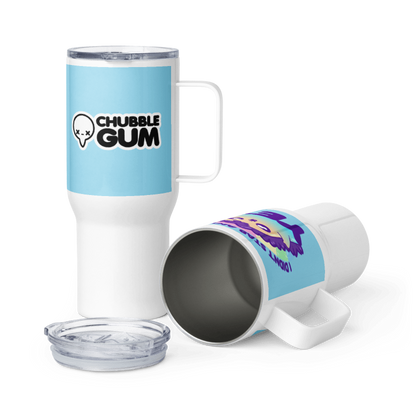 I DIDNT STAB ANYONE TODAY YET - 25 oz Travel Mug - ChubbleGumLLC