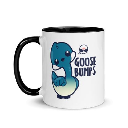 GOOSE BUMPS - Mug with Color Inside - ChubbleGumLLC