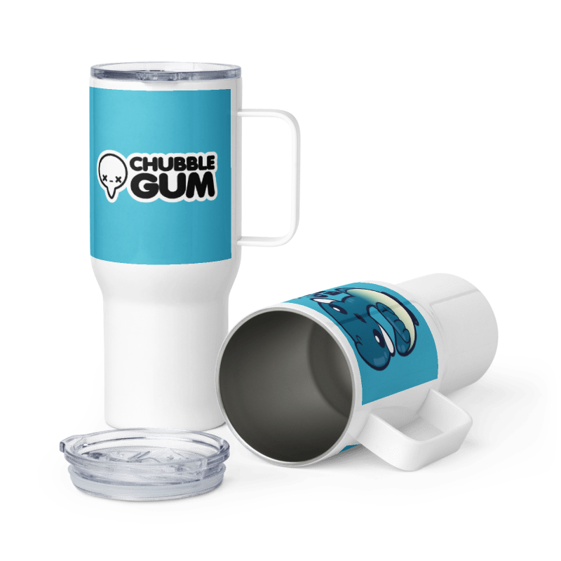 GOOSE BUMPS - 25 oz Travel Mug - ChubbleGumLLC