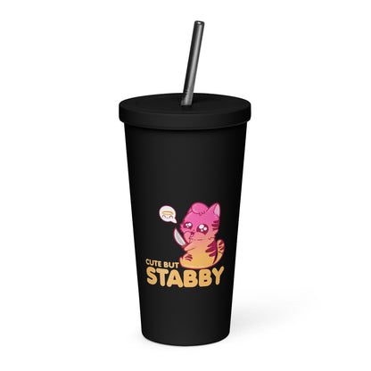 CUTE BUT STABBY - Insulated Tumbler - ChubbleGumLLC