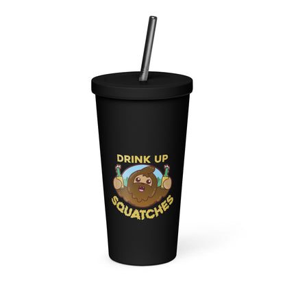 DRINK UP SQUATCHES - Insulated Tumbler - ChubbleGumLLC