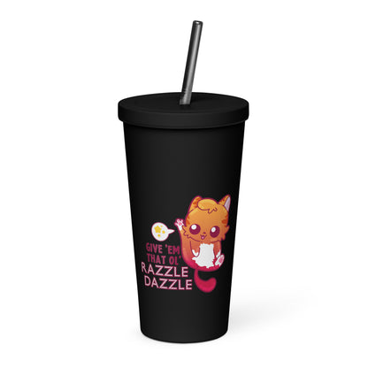 RAZZLE DAZZLE - Insulated Tumbler - ChubbleGumLLC