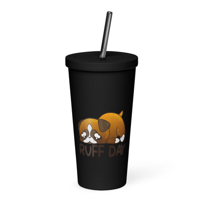 RUFF DAY - Insulated Tumbler - ChubbleGumLLC