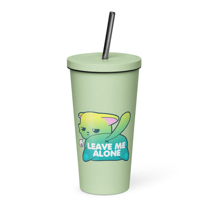 LEAVE ME ALONE - Insulated Tumbler - ChubbleGumLLC