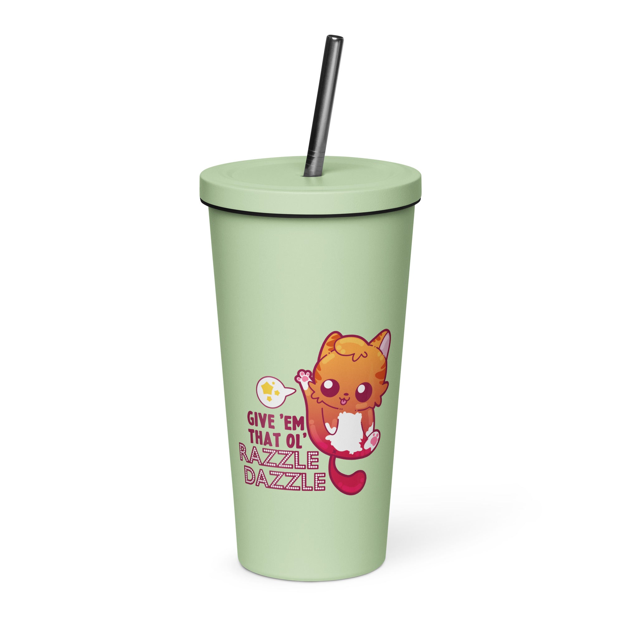 RAZZLE DAZZLE - Insulated Tumbler - ChubbleGumLLC