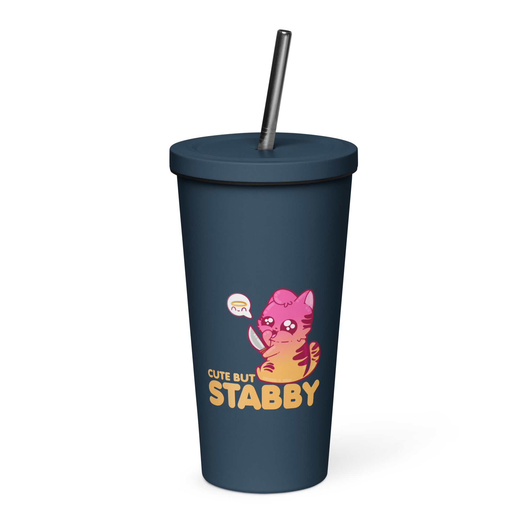 CUTE BUT STABBY - Insulated Tumbler - ChubbleGumLLC