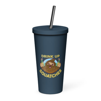 DRINK UP SQUATCHES - Insulated Tumbler - ChubbleGumLLC