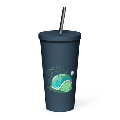 WAY TOO PEOPLEY - Insulated Tumbler - ChubbleGumLLC