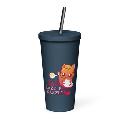 RAZZLE DAZZLE - Insulated Tumbler - ChubbleGumLLC