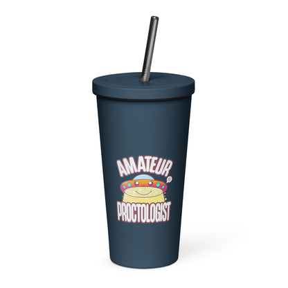 AMATEUR PROCTOLOGIST - Insulated Tumbler - ChubbleGumLLC