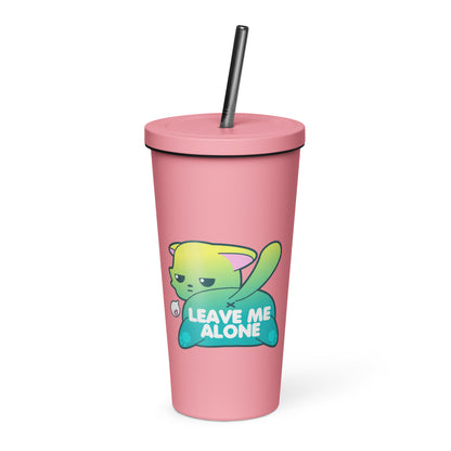 LEAVE ME ALONE - Insulated Tumbler - ChubbleGumLLC