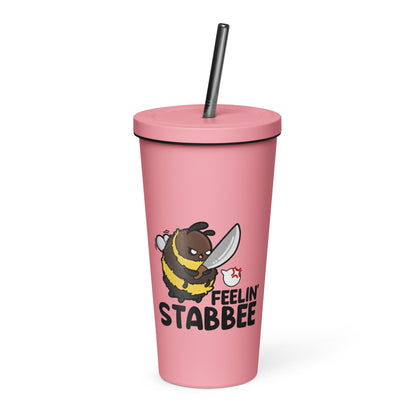 FEELIN STABBEE - Insulated Tumbler - ChubbleGumLLC