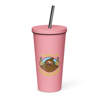 DRINK UP SQUATCHES - Insulated Tumbler - ChubbleGumLLC