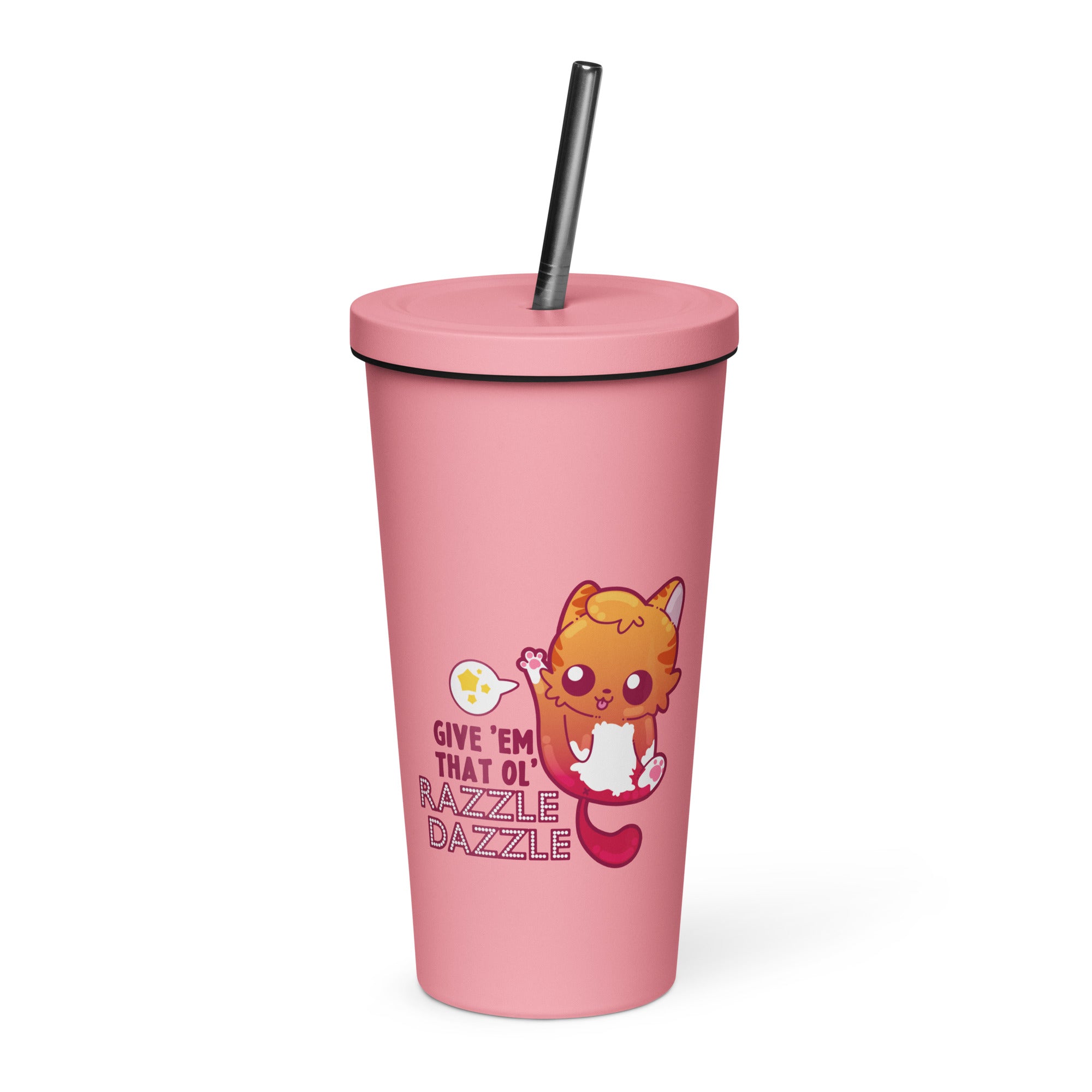 RAZZLE DAZZLE - Insulated Tumbler - ChubbleGumLLC