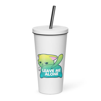 LEAVE ME ALONE - Insulated Tumbler - ChubbleGumLLC