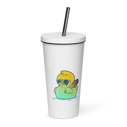 DUCK AROUND AND FIND OUT - Insulated Tumbler - ChubbleGumLLC