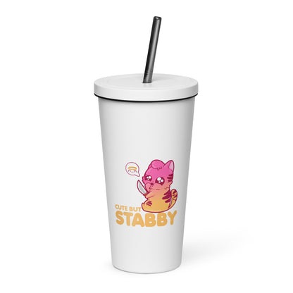 CUTE BUT STABBY - Insulated Tumbler - ChubbleGumLLC