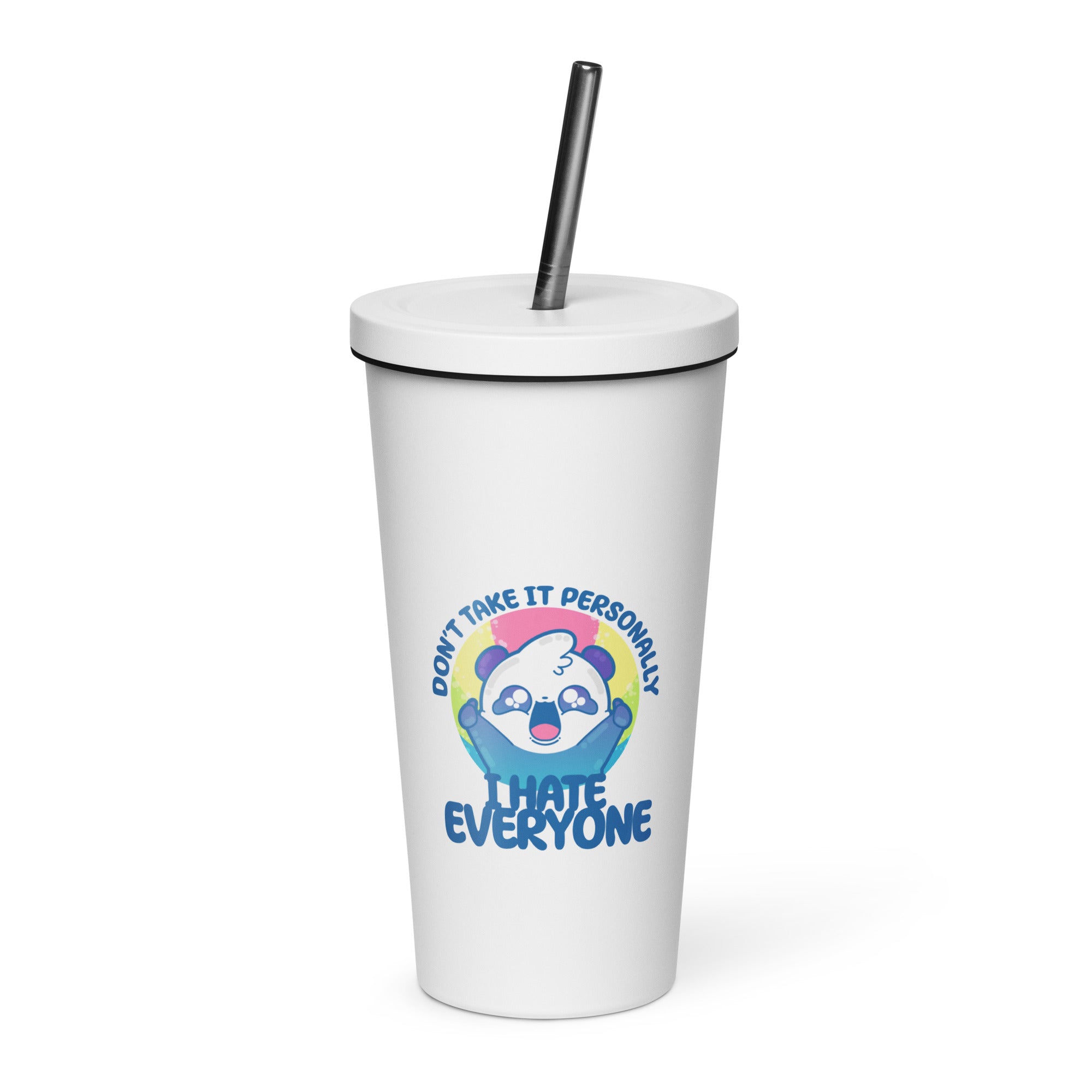 DONT TAKE IT PERSONALLY - Insulated Tumbler - ChubbleGumLLC