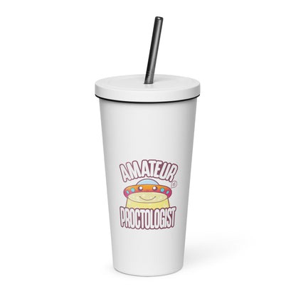 AMATEUR PROCTOLOGIST - Insulated Tumbler - ChubbleGumLLC