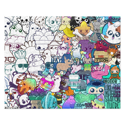 COLLAGE - Jigsaw Puzzle - ChubbleGumLLC