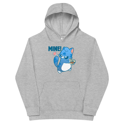 MINE - Kids Fleece Hoodie - ChubbleGumLLC