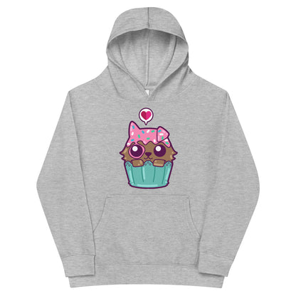 PUPCAKE - Kids Fleece Hoodie - ChubbleGumLLC