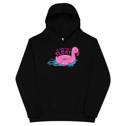 GO WITH THE FLOAT - Kids Fleece Hoodie - ChubbleGumLLC