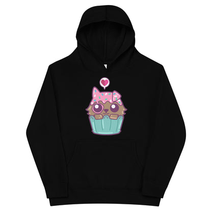 PUPCAKE - Kids Fleece Hoodie - ChubbleGumLLC