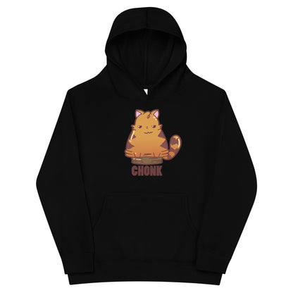 CHONK - Kids Fleece Hoodie - ChubbleGumLLC