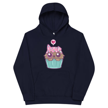 PUPCAKE - Kids Fleece Hoodie - ChubbleGumLLC