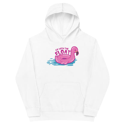 GO WITH THE FLOAT - Kids Fleece Hoodie - ChubbleGumLLC