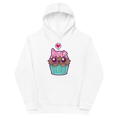 PUPCAKE - Kids Fleece Hoodie - ChubbleGumLLC