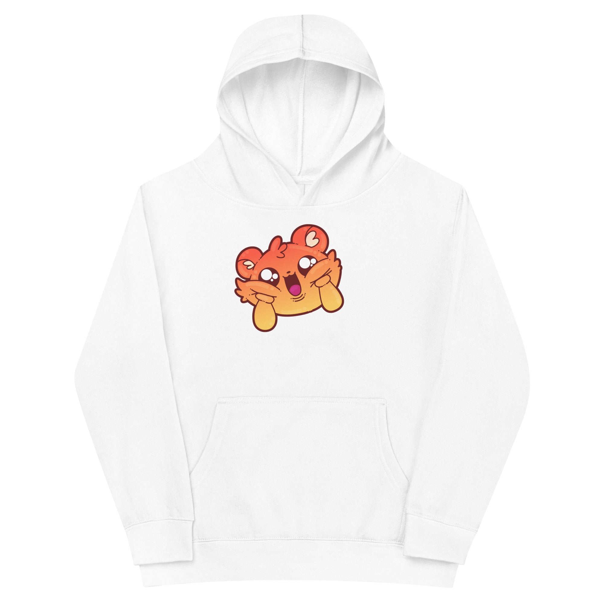 FUN FACT I DONT CARE - Kids Fleece Hoodie - ChubbleGumLLC