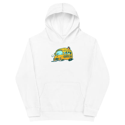 ALL ABOARD THE STRUGGLE BUS - Kids Fleece Hoodie - ChubbleGumLLC