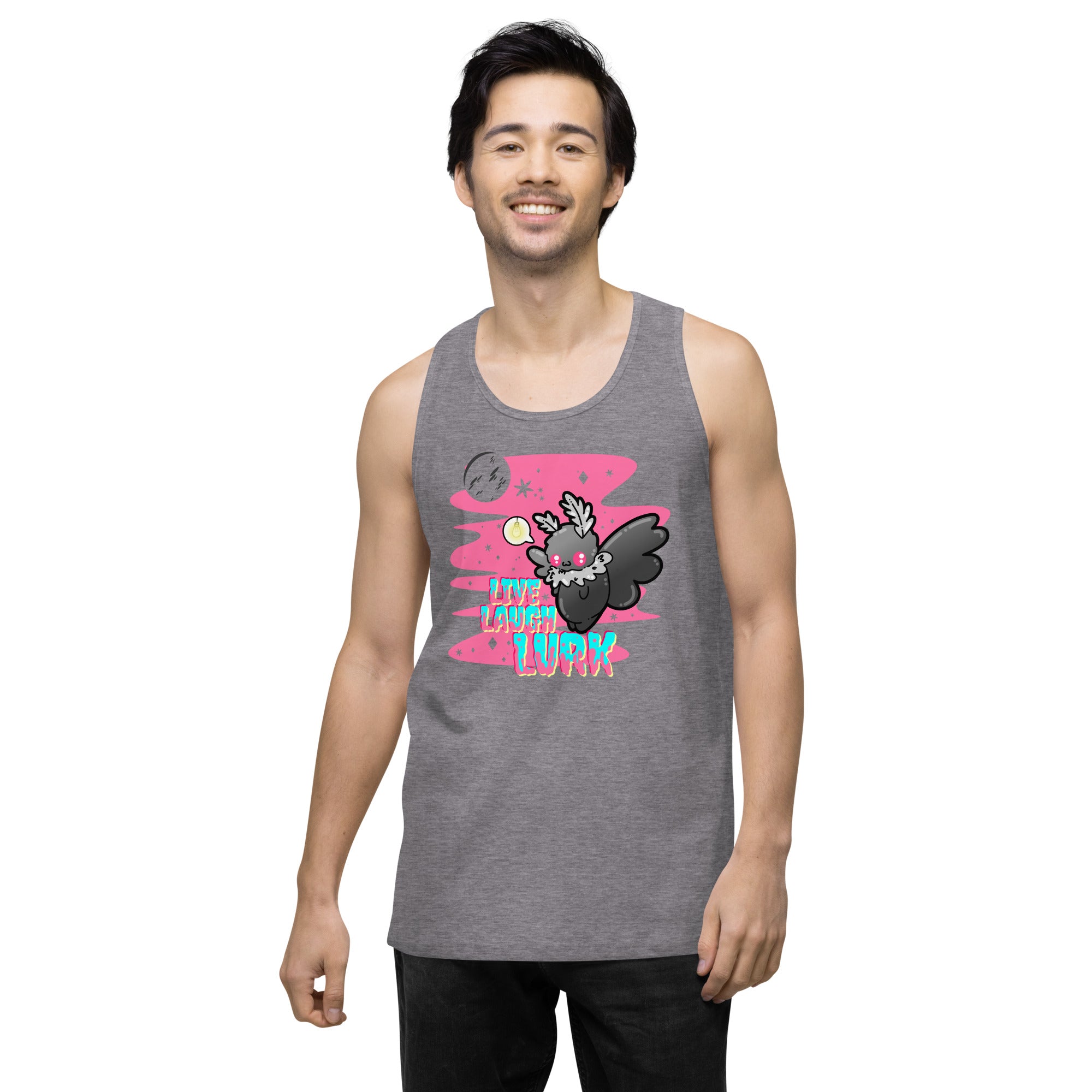 LIVE LAUGH LURK - Premium Tank Top - ChubbleGumLLC