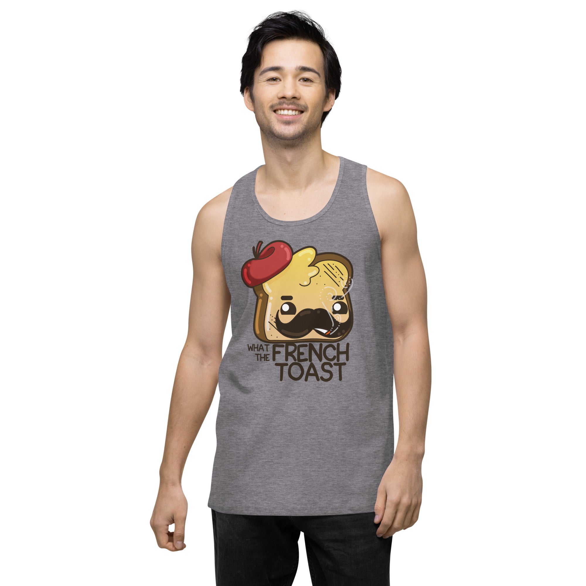 WHAT THE FRENCH TOAST - Premium Tank Top - ChubbleGumLLC