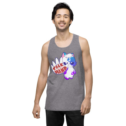 TALK TO THE HAND - Premium Tank Top - ChubbleGumLLC